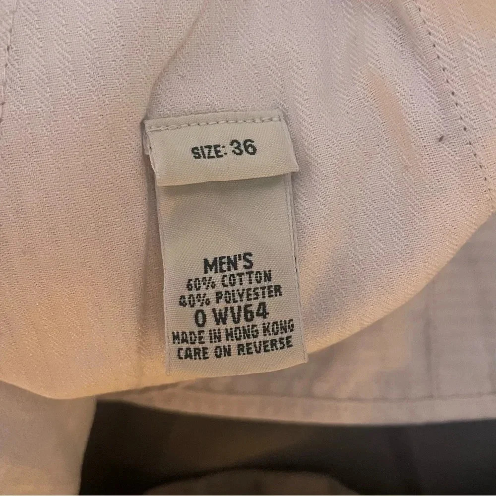L.L Bean Mens Grey Dress Pants Size 36 - Picture 6 of 6